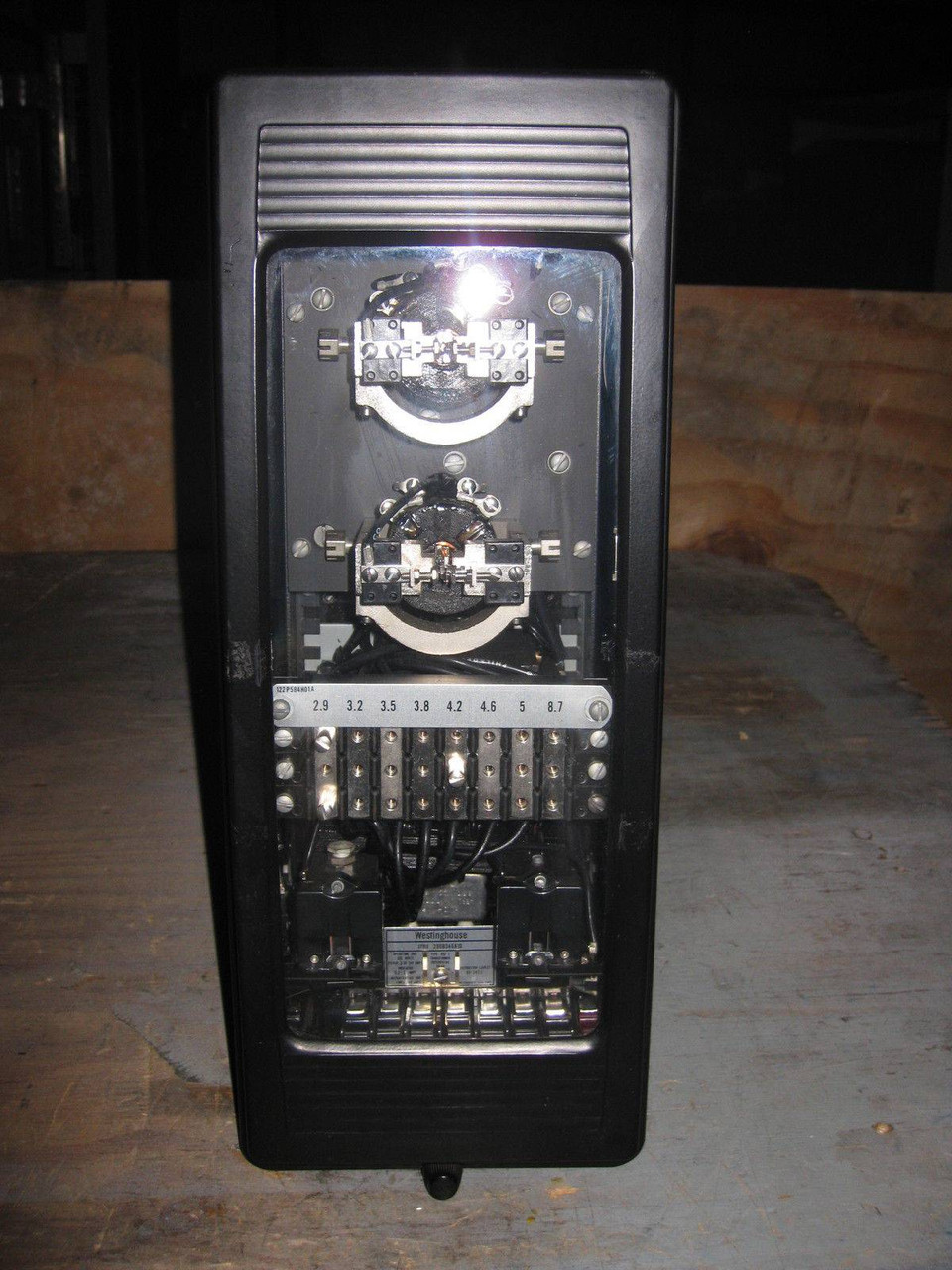 Westinghouse 290B346A10 Type HU-1 Transformer Differential Relay 60 Hertz 0.2-2 (EBI4966-1)