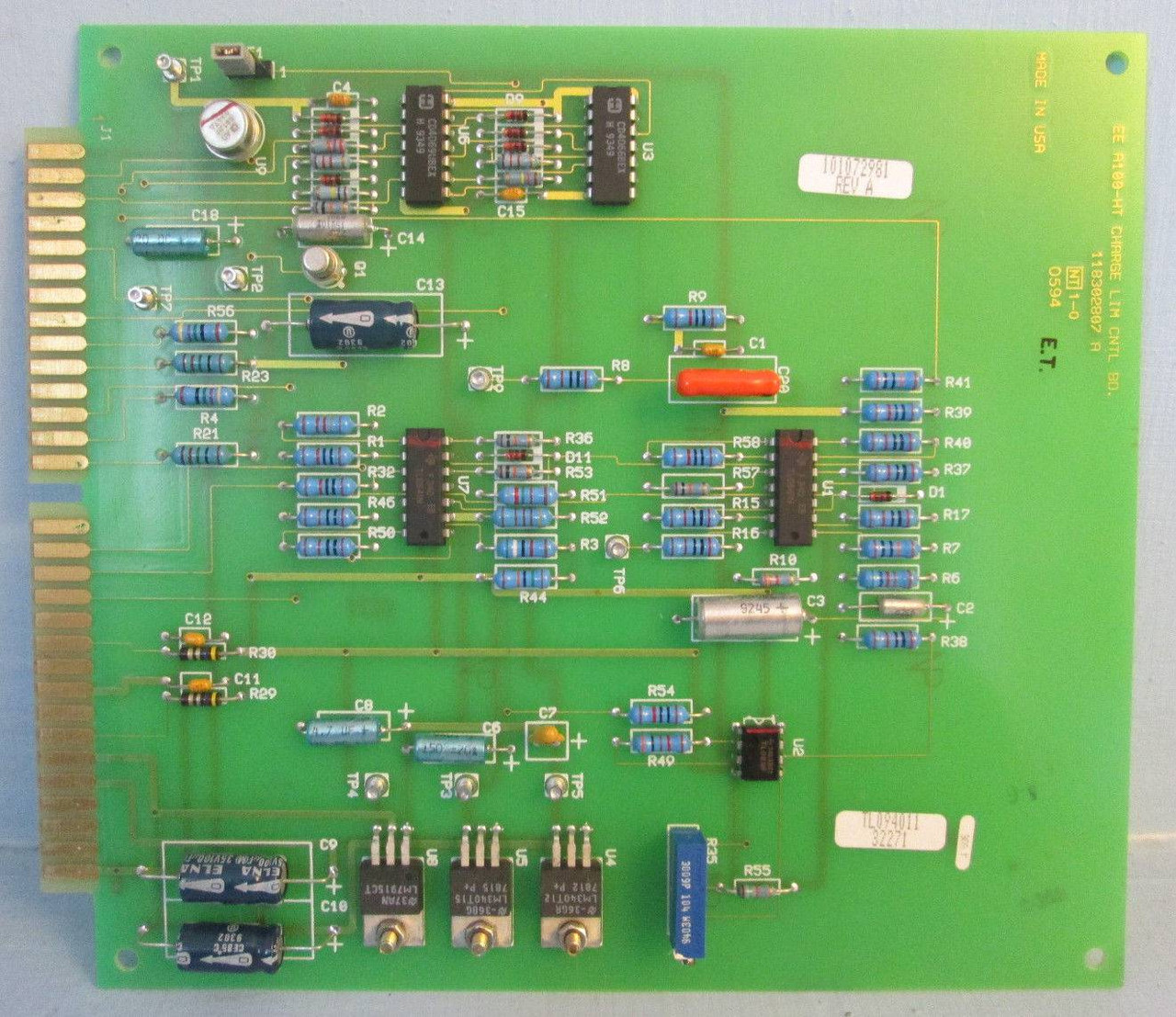 Image of Exide A100-HT Charge Lim Cntl Bd. PLC 118 302 807 A Module Board 101072981 A