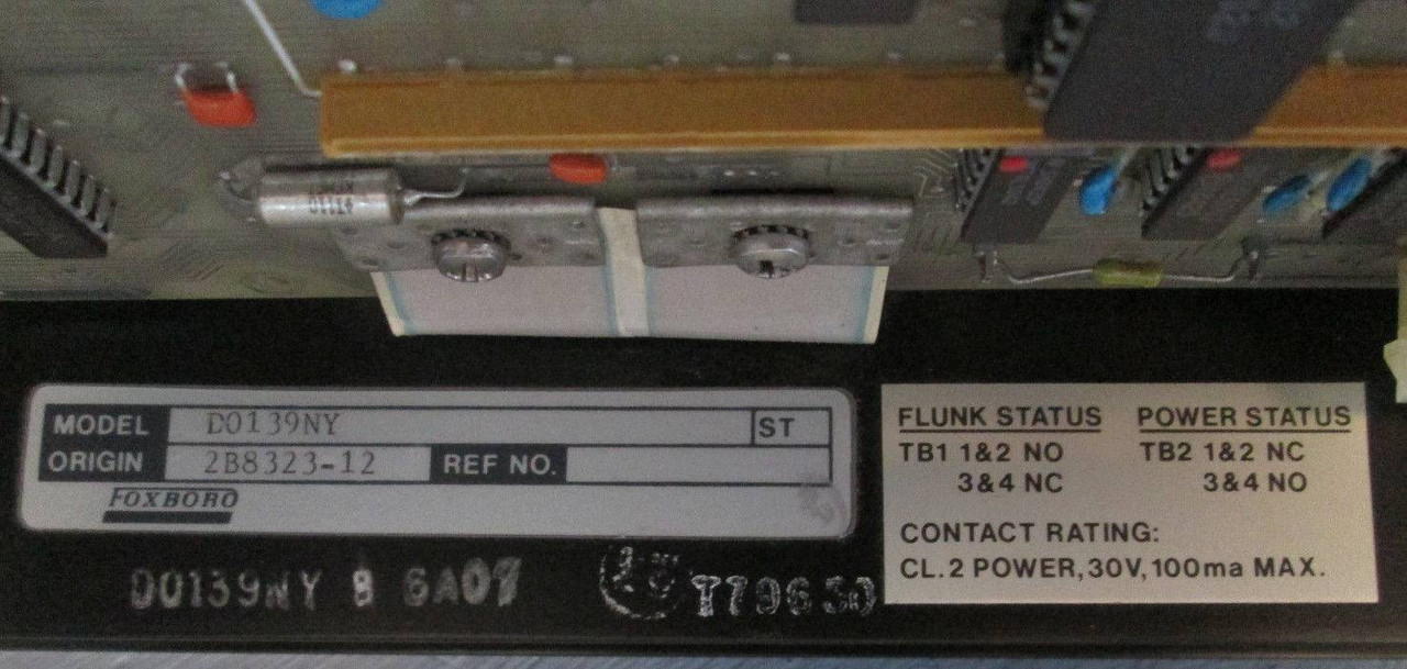 Foxboro D0139NY ST Universal I/O Module SPEC 200 PLC L0113QN Measurex Honeywell (EBI1518-1)