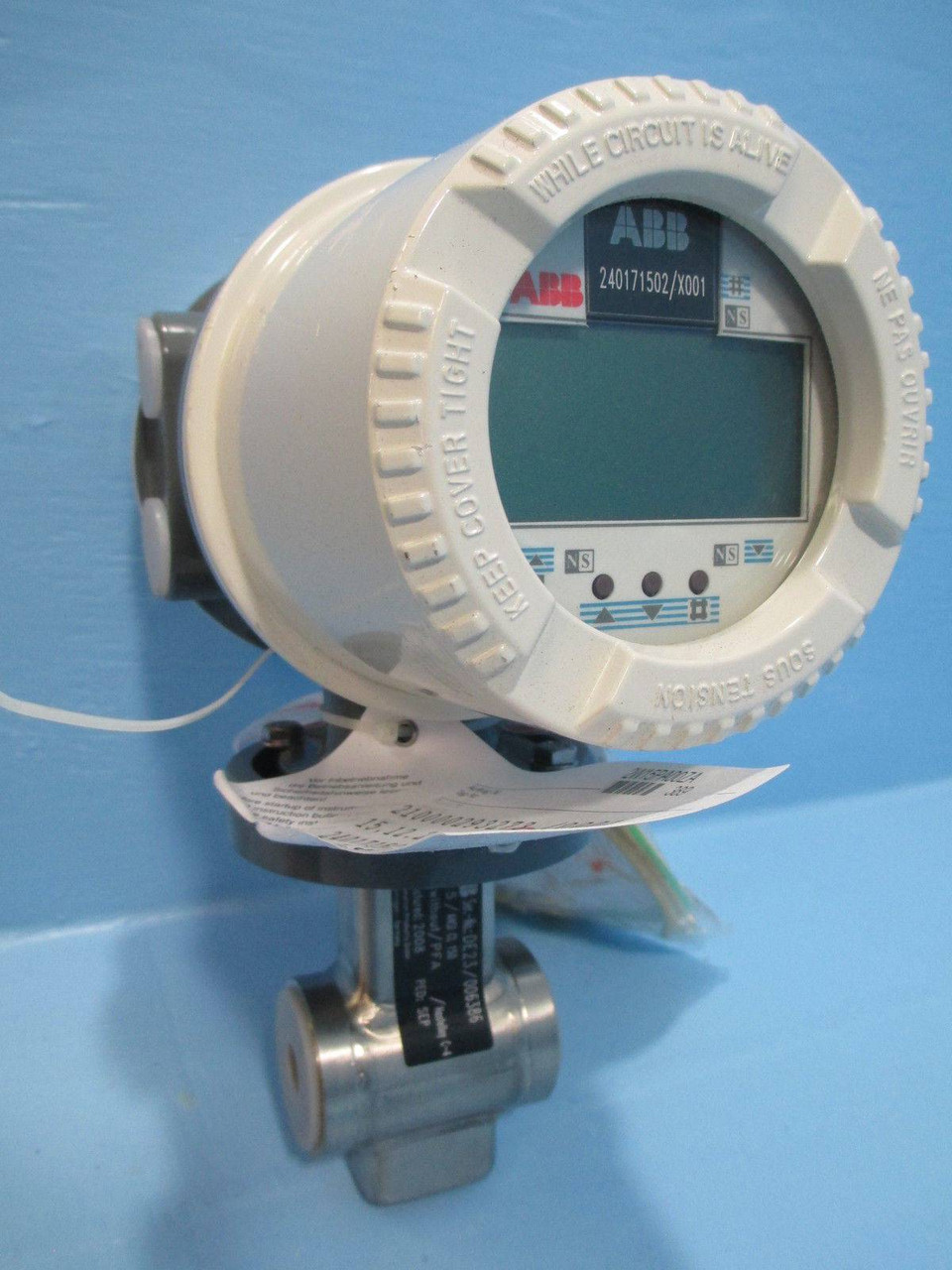 Image of ABB NEW COPA-XE Flowmeter PFA 240171502/X001 210000293273 DN 15 DE23 Transmitter