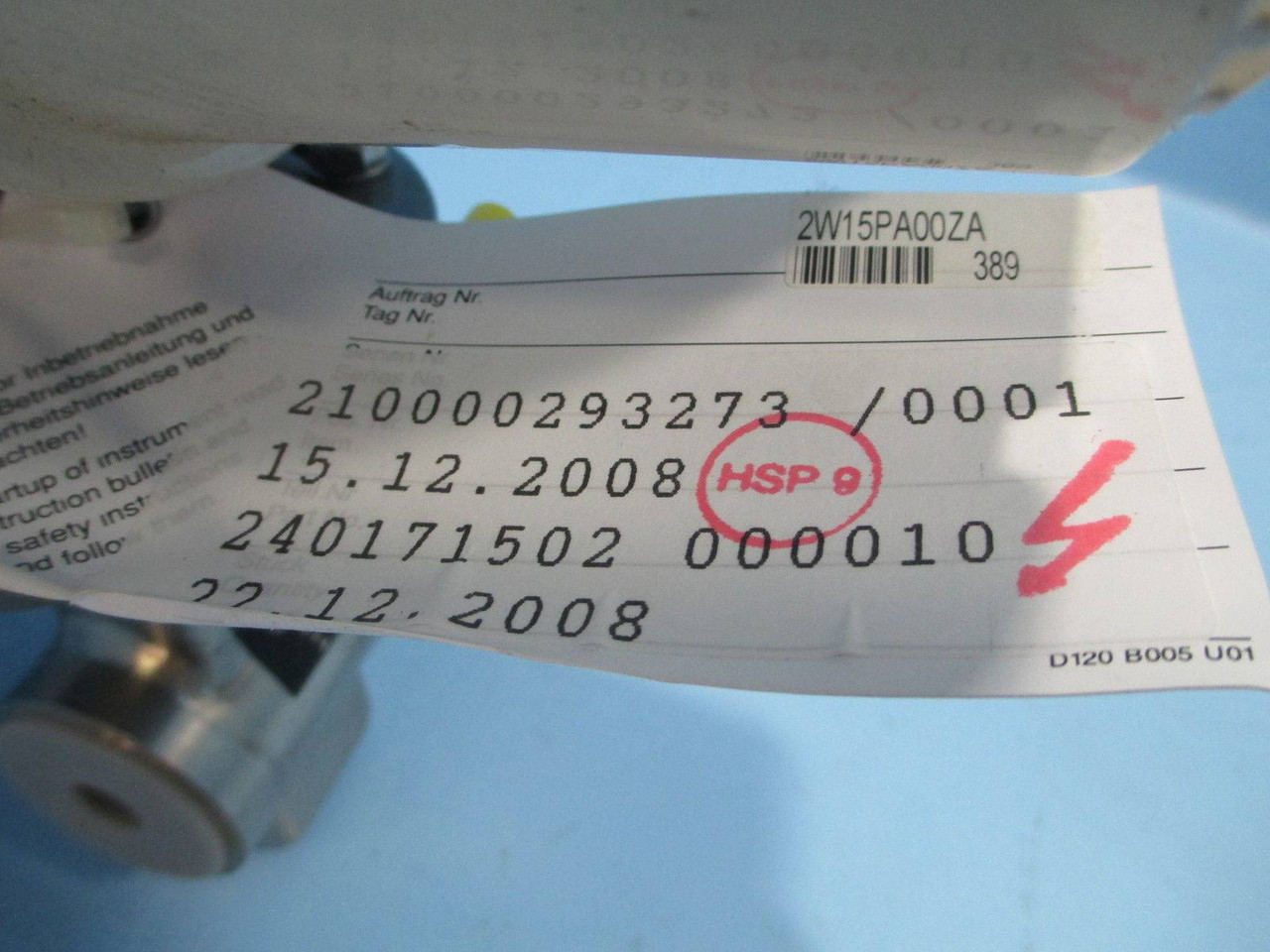 ABB NEW COPA-XE Flowmeter PFA 240171502/X001 210000293273 DN 15 DE23 Transmitter (EBI0108-1)