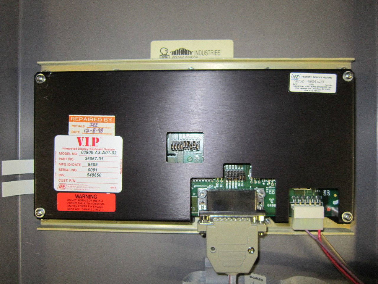 IEE Sixnet 03900-A3-A01-02 Display Keyboard 60-RTU-PC3-5V Power Conditioner RTU (EBI2441-21)