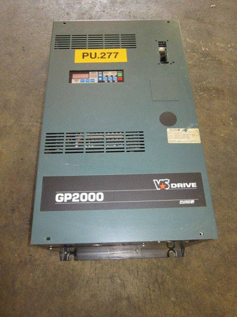 Reliance Electric 10HP 2GU41010 GP2000 VS AC Drive 460V RE 2GU41010 10 HP (EBI3397-1)