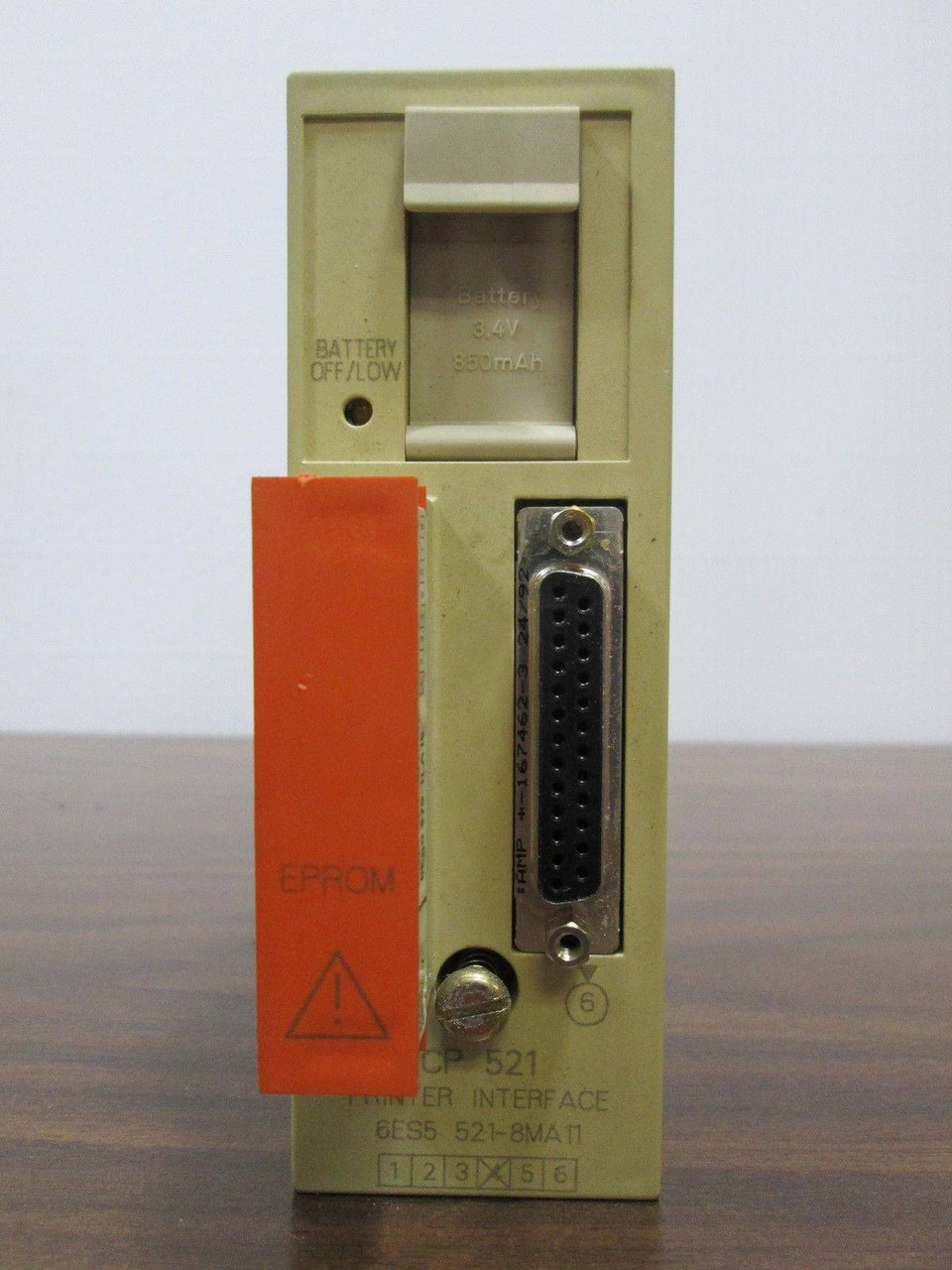 Siemens Simatic S5 6ES5 521-8MA11-Z CP521 Printer Interface 6ES55218MA11-Z (EBI3945-1)