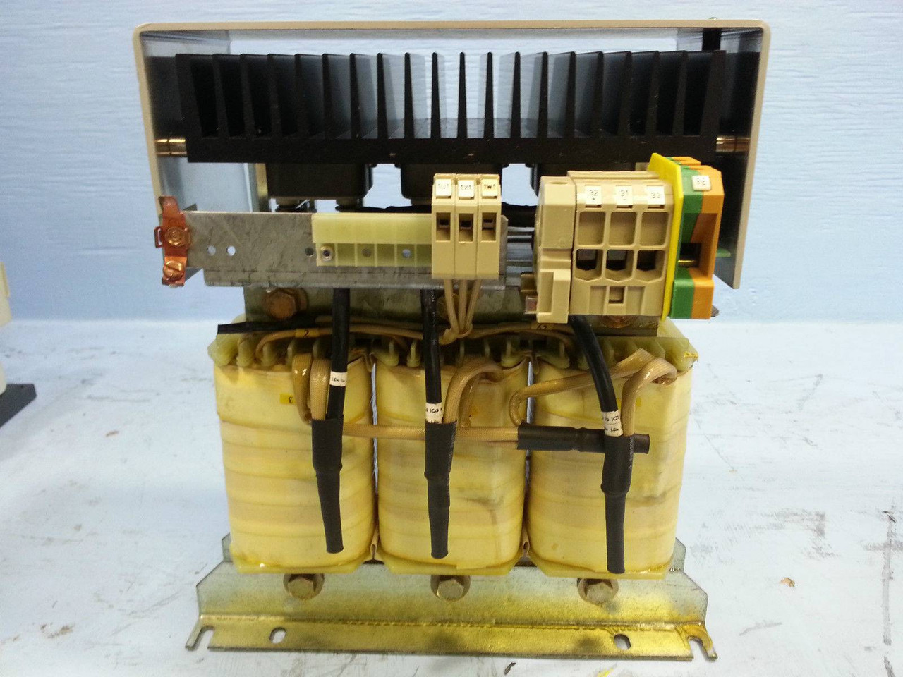 Siemens 4AV3400-2AB DC 24V 3 Ph Transformer 9160036 400 V Type 3VU1300-0MJ00 (EBI3693-1)