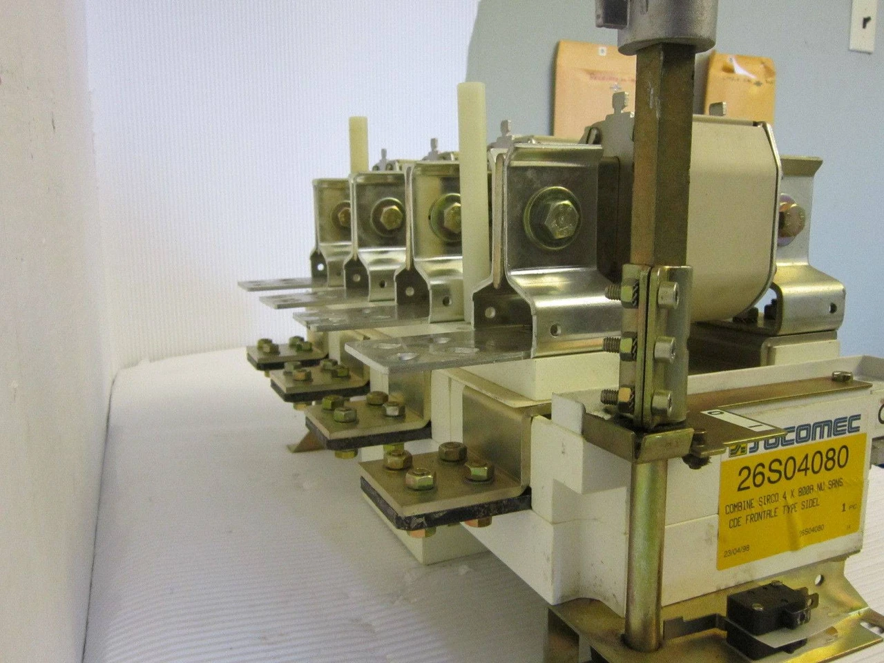 Socomec 26S04080 4 x 800A Contactor with Fuses Type Sidel (EBI3979-1)