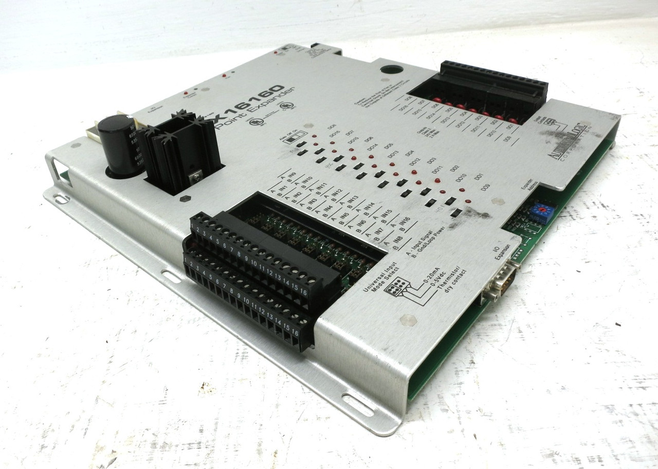Automated Logic X16160 Point Expander 16160 Control Module MX16160 PLC (EBI0447-3)