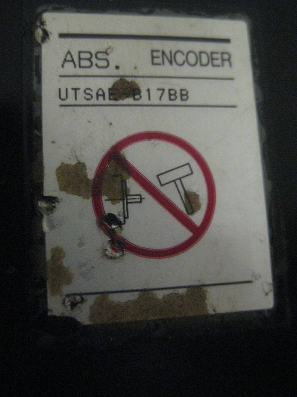 Yaskawa SGMDH-45A2B-YR13 32.4A AC Servo Motor 4.5 kW 3PH SGMDH45A2BYR (EBI5392-1)