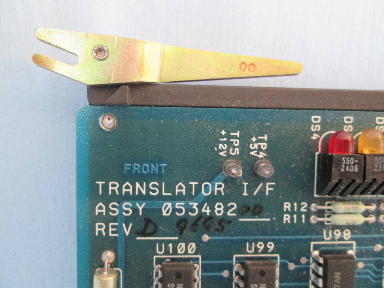 Measurex 05348200 Rev D Translator I/F Module PLC 04348200 053482-00 Honeywell (EBI2731-1)