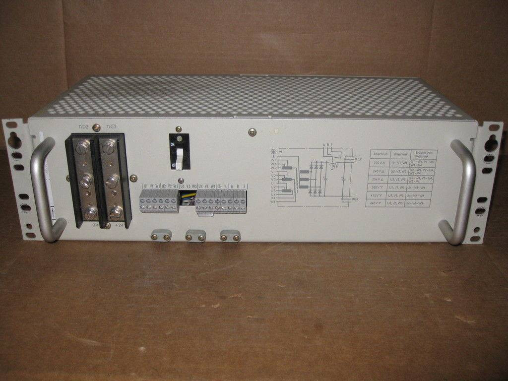 Image of Siemens Sinumerik 6EV1362-5BK00 Power Supply Module 24V D220,380 A 3108816