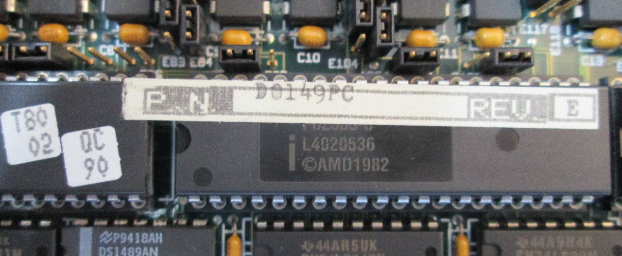 Foxboro D0149PC Rev E PB 148637-001 Board Module PLC Intel Measurex Honeywell (EBI1523-1)