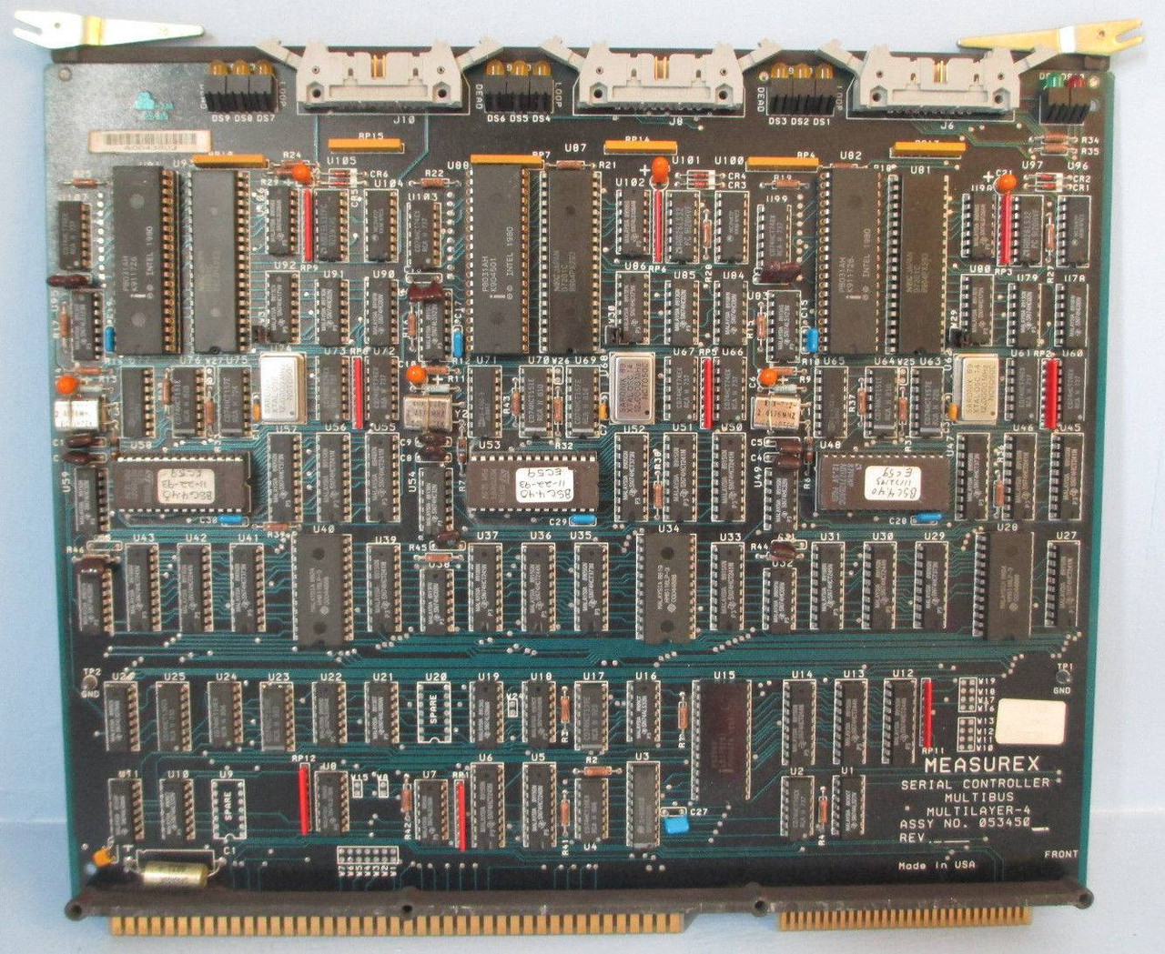Image of Measurex 05345001 Rev G Serial Controller Multibus Multilayer-4 PLC 053450-01