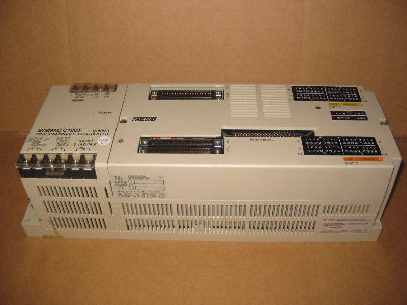 Image of Omron C120F-CPUA7-EQ Sysmac PLC 120VAC C120FCPUA7EQ