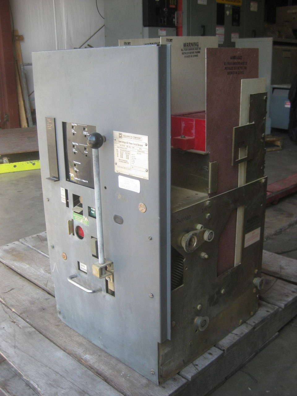 Westinghouse DS-632 3200A Frame/Sensor Breaker Amptector II-A Model TR LSI 3200 (EBI5080-1)