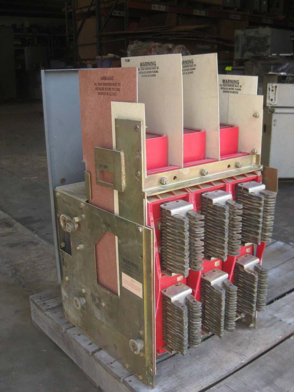 Westinghouse DS-632 3200A Frame/Sensor Breaker Amptector II-A Model TR LSI 3200 (EBI5080-1)