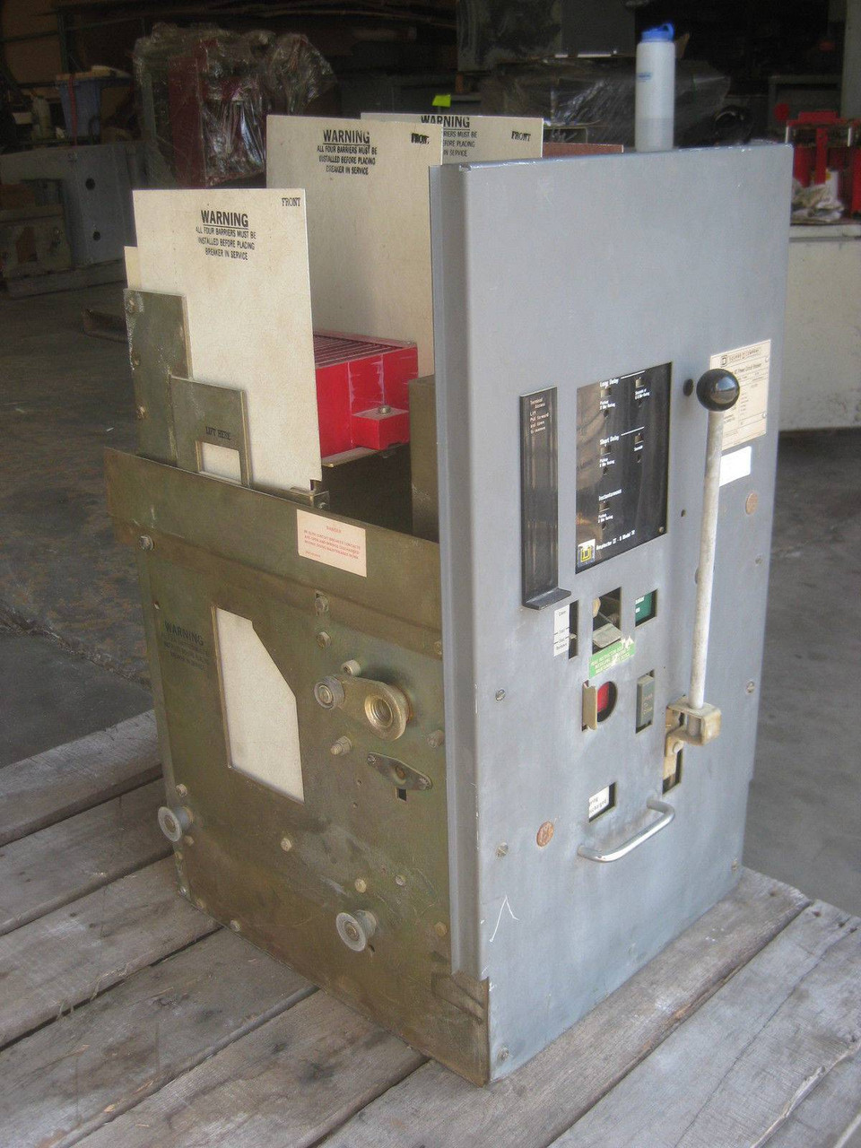 Westinghouse DS-632 3200A Frame/Sensor Breaker Amptector II-A Model TR LSI 3200 (EBI5080-1)