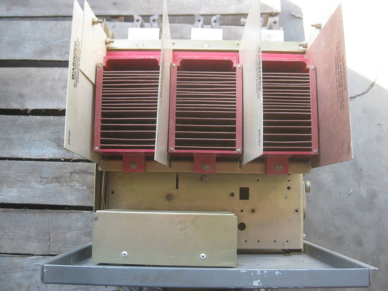 Westinghouse DS-632 3200A Frame/Sensor Breaker Amptector II-A Model TR LSI 3200 (EBI5080-1)