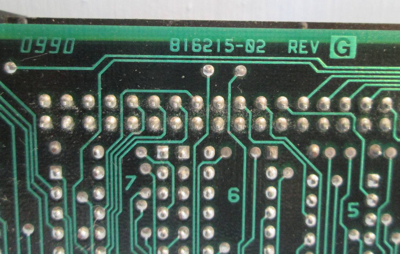 Measurex Qualogy MC-6217B 806215-21 Rev B Module PLC 816215-02 Rev G Honeywell (EBI2746-4)