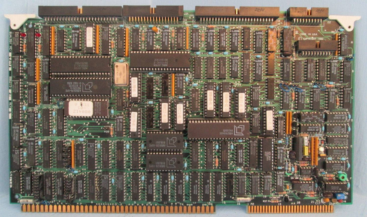 Measurex Qualogy MC-6217B 806215-21 Rev B Module PLC 816215-02 Rev G Honeywell (EBI2746-4)