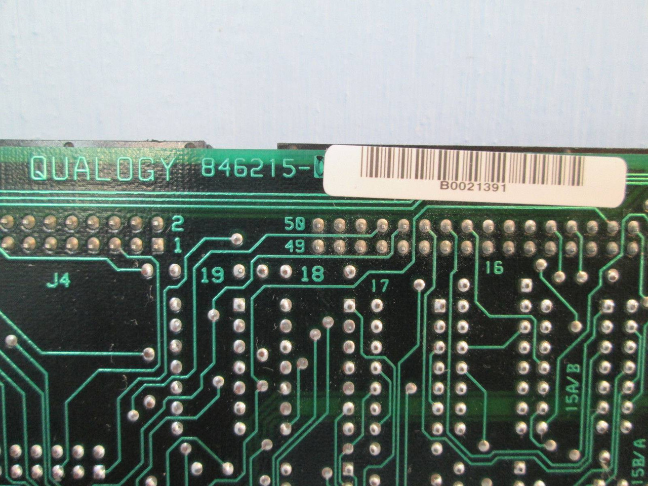 Measurex Qualogy MC-6217B 806215-21 Rev B Module PLC 816215-02 Rev G Honeywell (EBI2746-4)