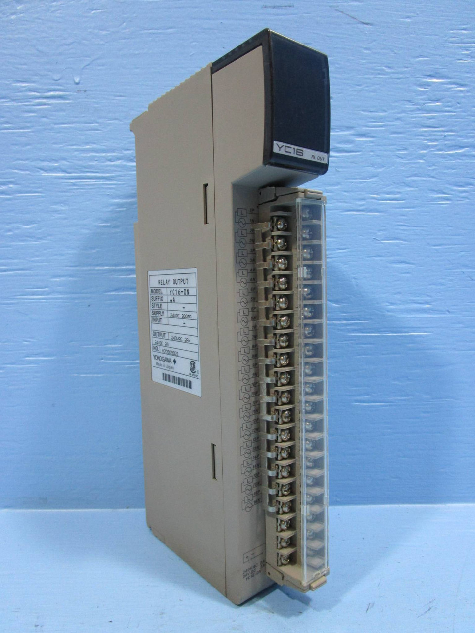 Yokogawa YC16 Relay Output YC16-0N YC160N H70909021 PLC Module YC 16 (EBI5415-1)