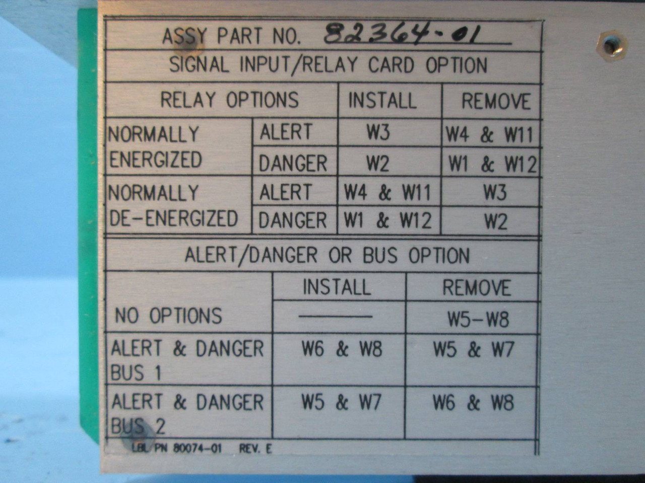 Bently Nevada Temperature Recorders 82364-01 78462-02 N Temp Recorder PLC Module (EBI0538-3)