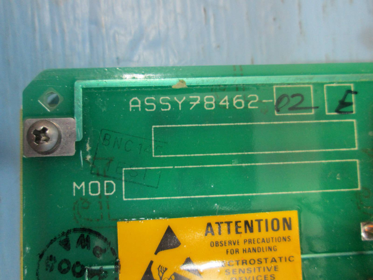 Bently Nevada Temperature Recorders 82364-01 78462-02 N Temp Recorder PLC Module (EBI0538-3)