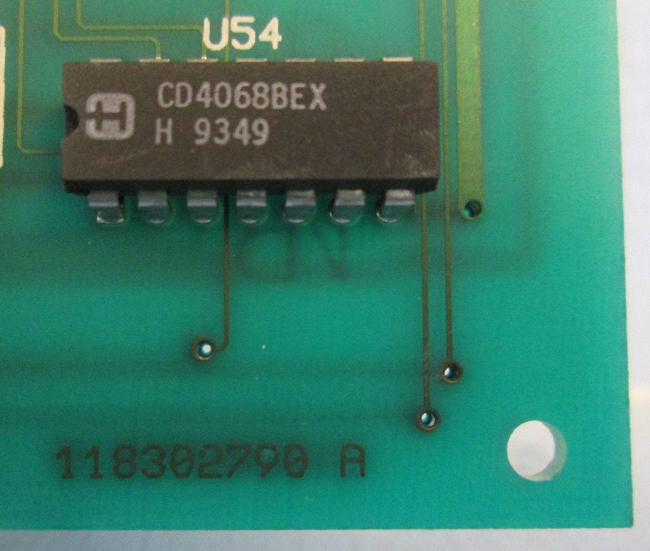 Exide A13A3-HT Rect Sync Cont PLC 118 302 790 A Module Board 101072972 A A13A3HT (EBI1284-2)