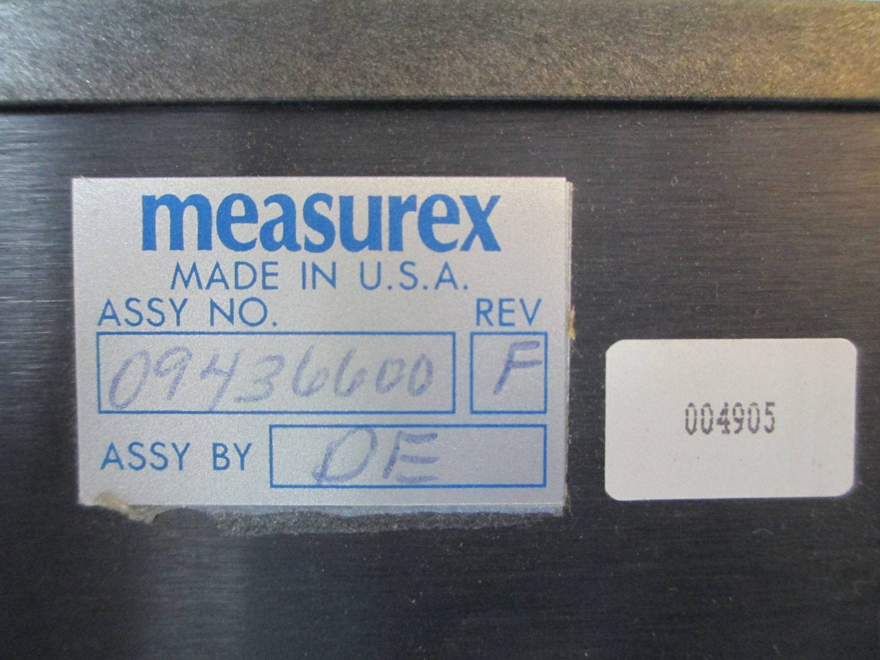 Measurex 09436600 Revision F DOP sx Discrete Operations Processor PLC Honeywell (EBI2743-6)