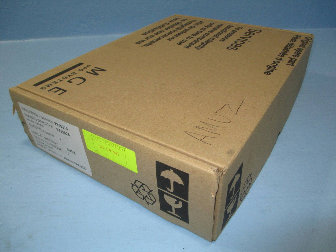 Merlin Gerin NEW AMUZ 6739826 PLC PC Board MG NIB 6739825XD MGE UPS Systems EPE (EBI2768-1)