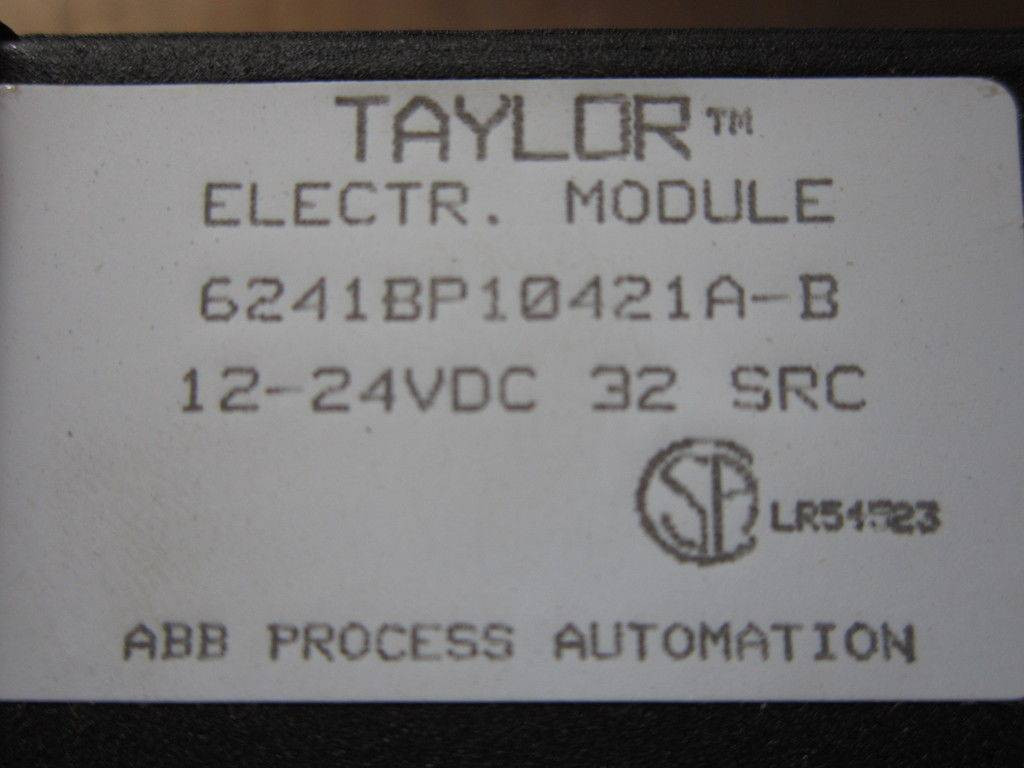 Taylor ABB MOD 300 6241BP10421A In Out 6241BP10421 A (EBI4741-5)