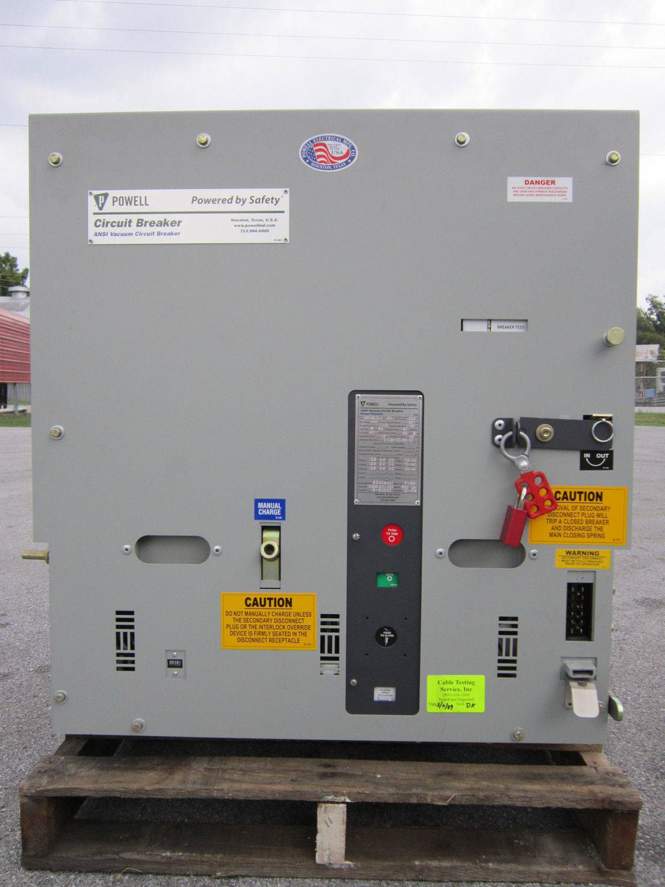 Image of Powell Electrical 3000A 5kV 05PV36STDX-2 Powl-Vac Vacuum Circuit Breaker PowlVac