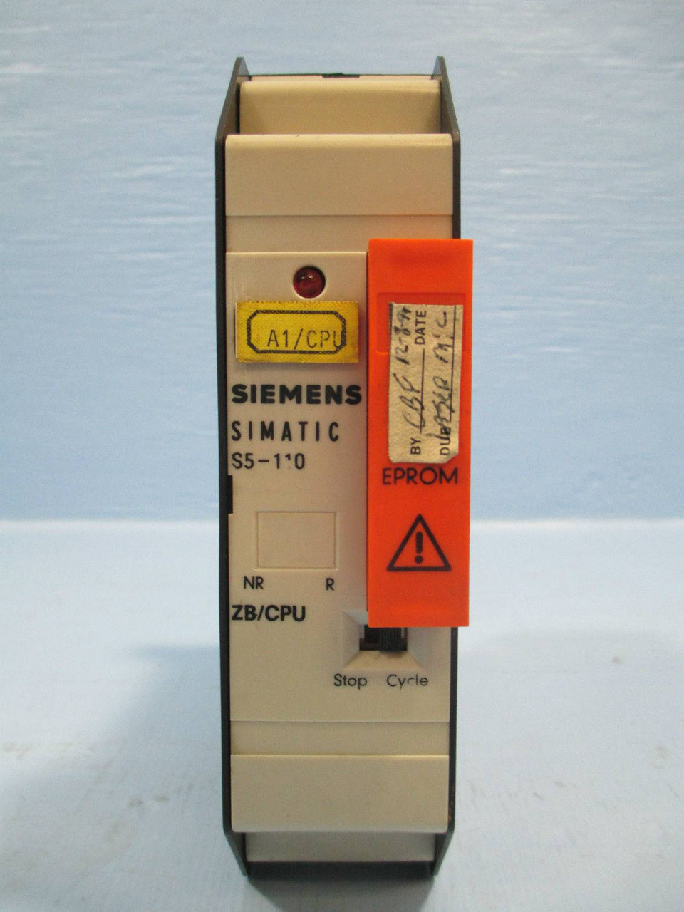 Siemens Simatic PLC S5-110 6ES5 900-7AB11 CPU Module S5110 6ES5900-7AB11 (EBI3942-9)