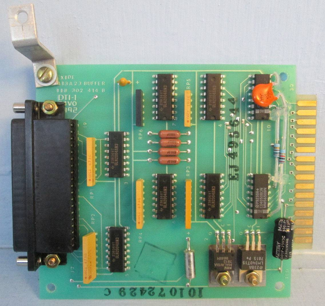 Image of Exide A13A23 Buffer PLC DTI-1 118 302 414 B Module Board 101072429 C