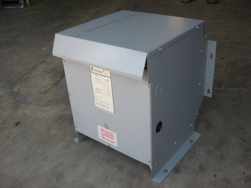 AB 1321-3TH007-BB 7.5 kVA Isolation Transformer 7.5kVA 460/460Y/266 3R 460 266 V (EBI0009-3)