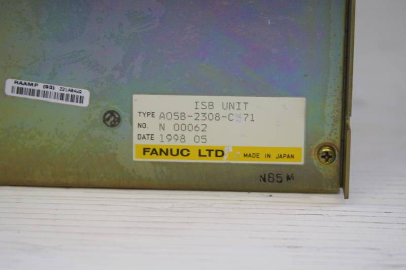 Fanuc A05B-2308-C371 ISB UNIT A05B2308C371 (EBI1312-4)