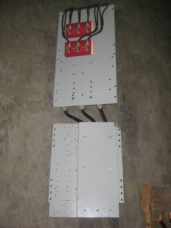 ITE Gould Imperial 5600 400A Fusible Size 5 Starter 58" MCC Bucket Siemens 400 (EBI2562-3)