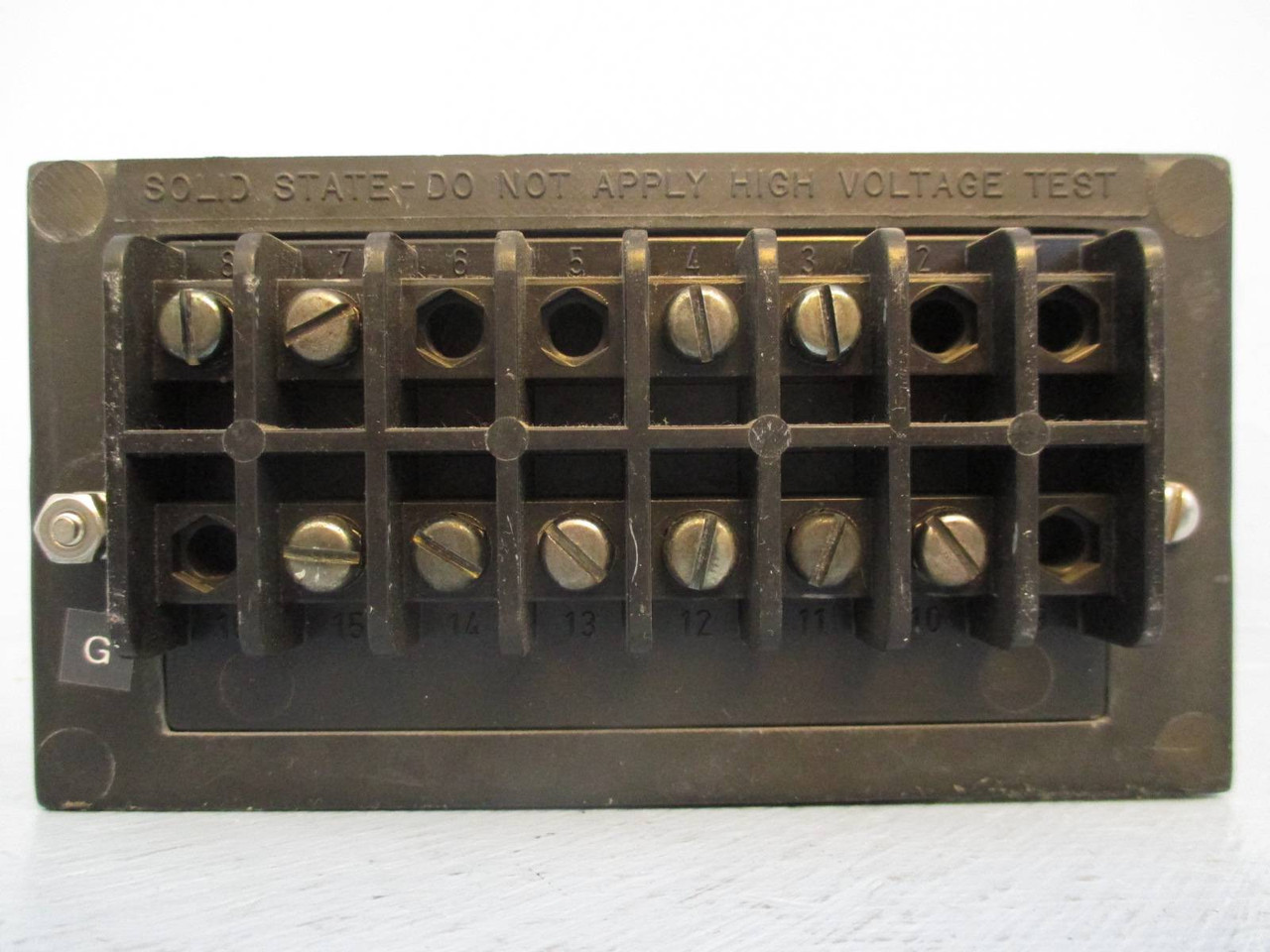 ABB 411C6175 Circuit Shield Overvoltage Relay Asea Brown Boveri (TK0011-1)