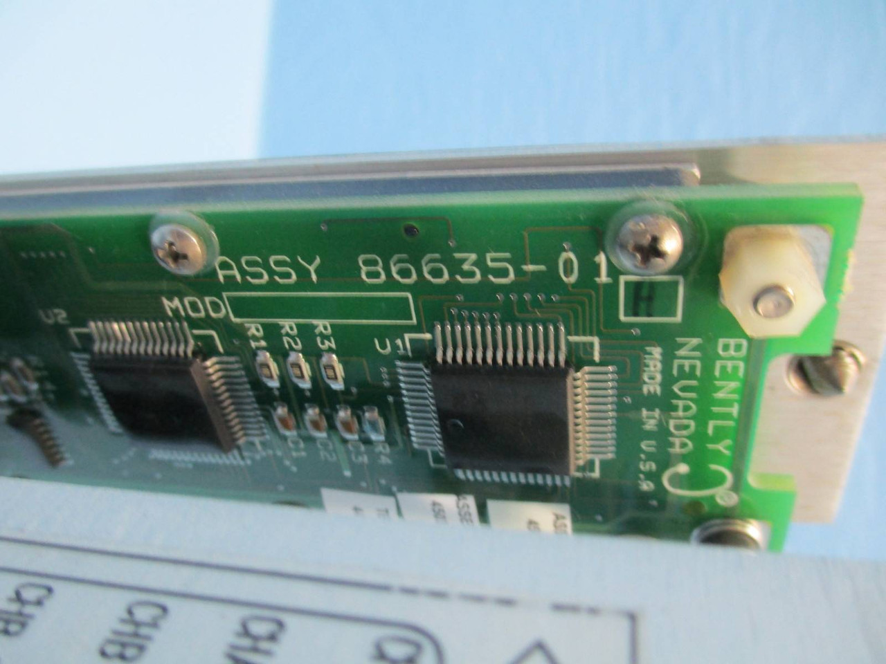 Bently Nevada 3300/61 Dual Vector Monitor 3300/61-04-01-03-00-00-00 PLC 15 mils (NP0021-20)