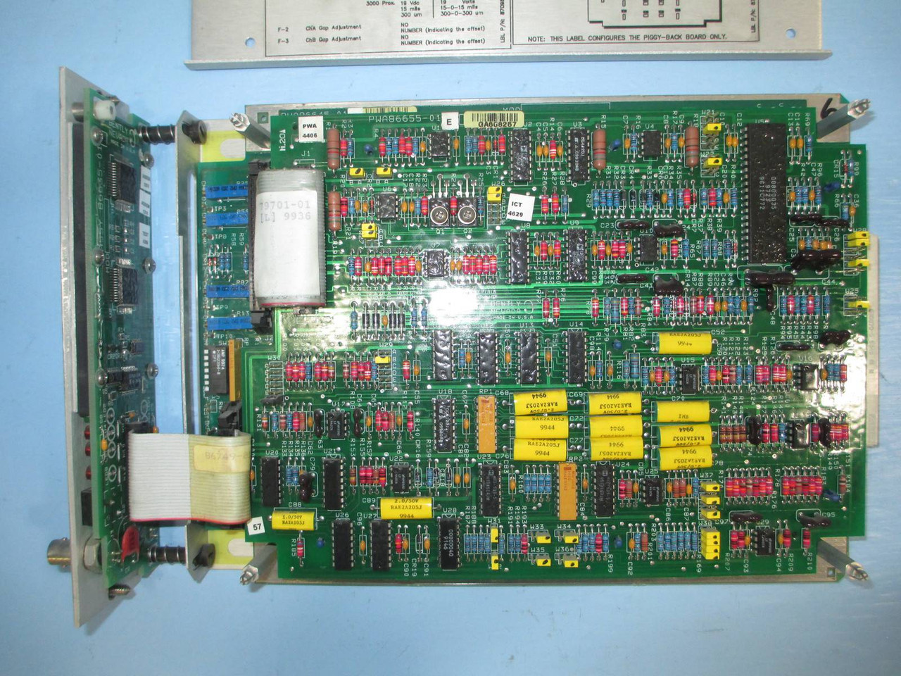 Bently Nevada 3300/61 Dual Vector Monitor 3300/61-02-01-00-00-00-00 PLC 5 mils (NP0022-1)