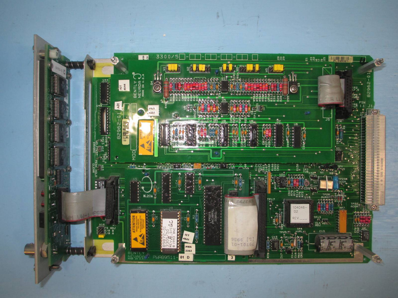 Bently Nevada 3300/50 Tachometer Monitor 3300/50-02-01-00-00 PLC 5000 RPM 200 mV (NP0026-5)