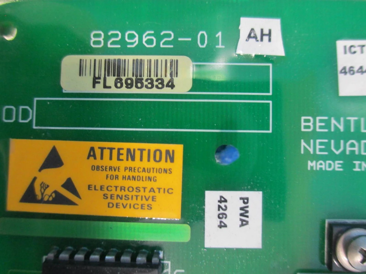 Bently Nevada 3300/50 Tachometer Monitor 3300/50-02-01-00-00 PLC 5000 RPM 200 mV (NP0026-5)