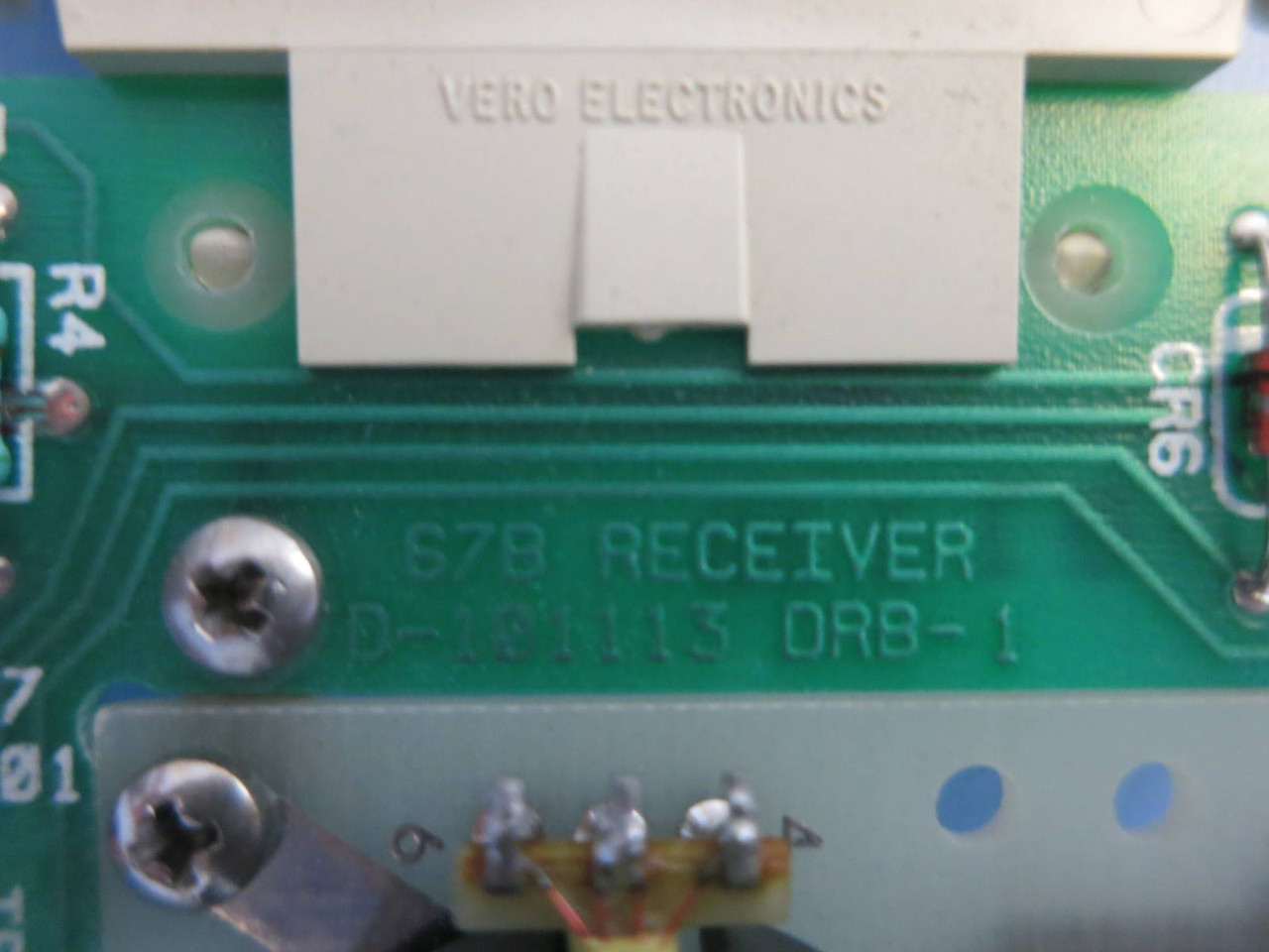 RFL Industries 67B Receiver D-101113 DRB-1 HC95738 D.R.B.-3 Filter , Discrim PLC (PM0085-2)