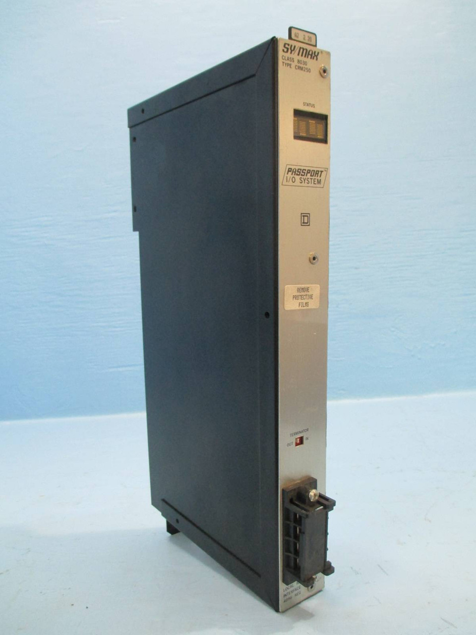 Square D Sy/Max 8030 CRM250 Passport I/O System Network Interface PLC 8030CRM250 (NP0059-1)