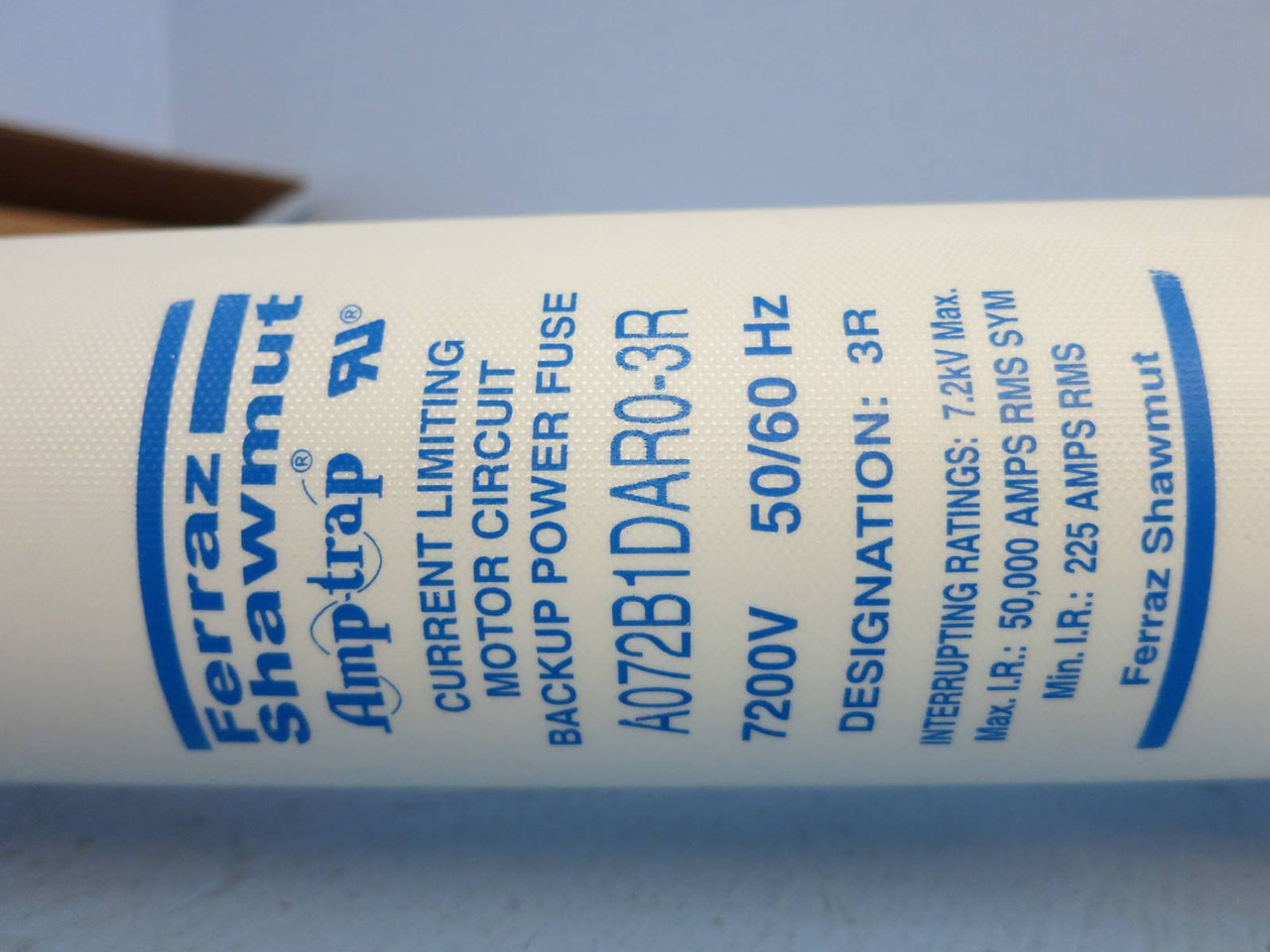 Ferraz Shawmut A072B1DAR0-3R 7200V Current Limiting Circuit Amp-trap Mersen Fuse (PM0121-6)