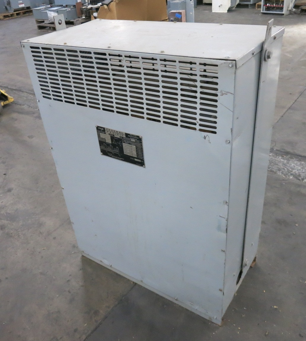 Image of FPE 112.5 kVA 480 Delta to 208Y / 120 Volts 3 Phase Dry Type Transformer 208 Y V