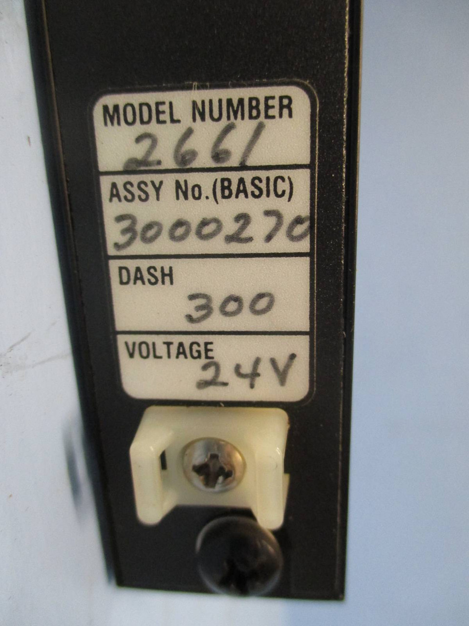 Triconex 2661 Tricon II Terminator Interface PLC 3000270-300 7400096-100 24V Iso (PM0147-17)