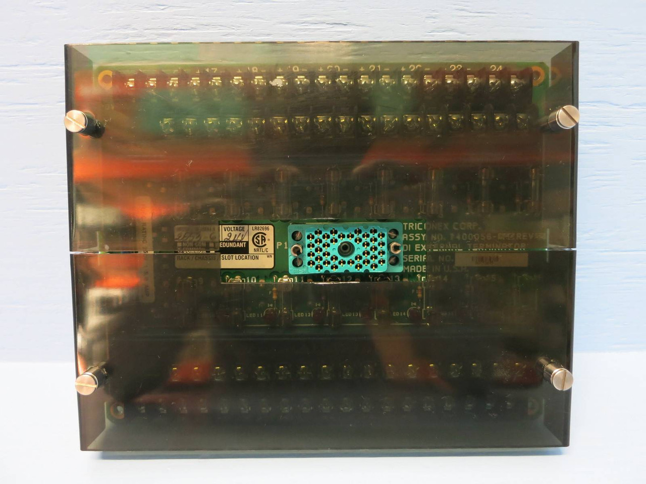 Image of Triconex 2553-6 24V Digital Input PLC DI External Terminator 7400056-360 25536