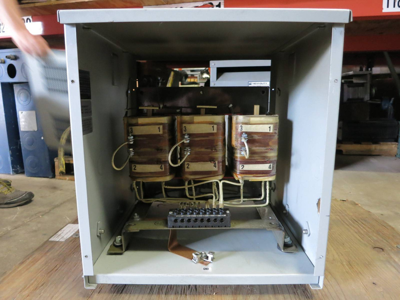 Hammond 11 KVA 460 to 460Y/265 3PH Isolation Transformer D011JJT Allen Bradley (PM0173-1)