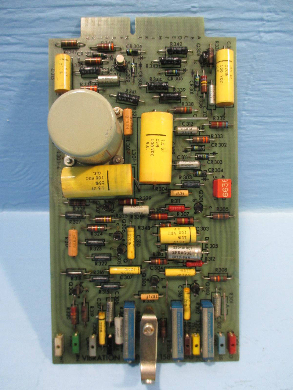 General Electric 1589K38G-700 GE Vibration Amplifier PC Board 1589K38G700 PLC (TK0093-2)